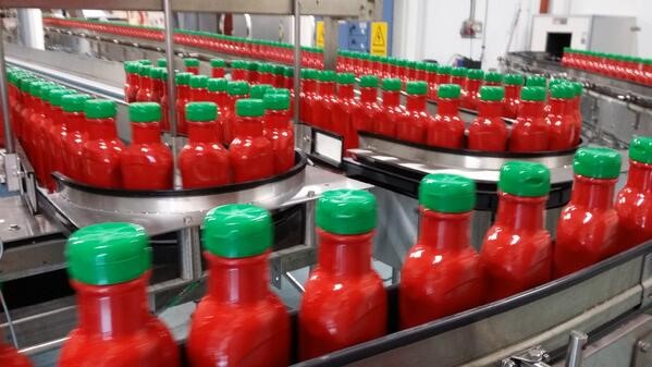 Ketchup produktion